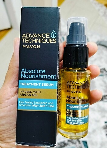 Avon Argan Yağlı Besleyici Saç Serumu 