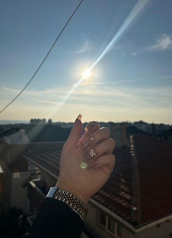 Taşlı Takma Tırnaklar - Görsel 8