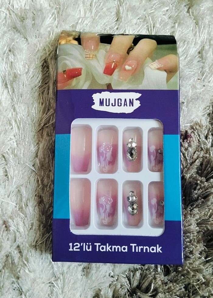 Taşlı Takma Tırnaklar  - Görsel 5
