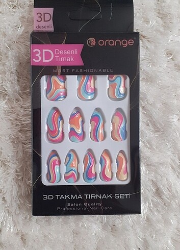 3D Desenli Takma Tırnak - Görsel 3