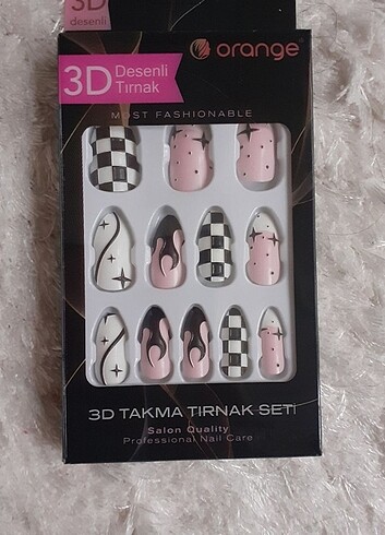 3D Desenli Takma Tırnak - Görsel 4