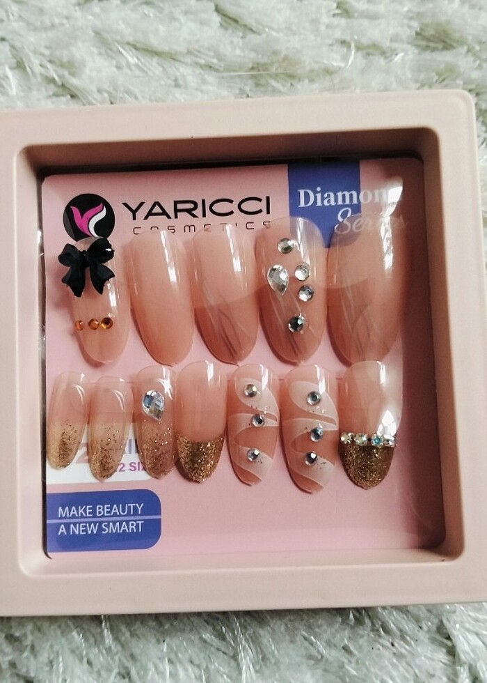 Taşlı Takma Tırnak  - Görsel 4