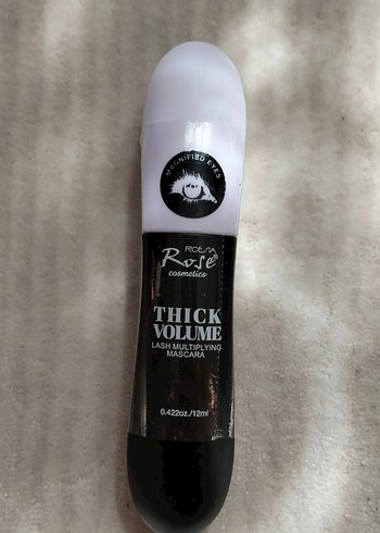 Siyah Parlak Hacim Veren Maskara 12ml