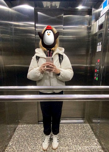 Bershka Kadın Midi Şişme Kışlık Mont - Görsel 3