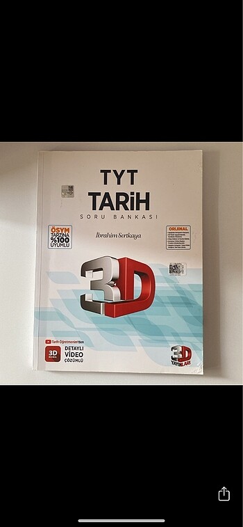 Tyt tarih 3d yayınları