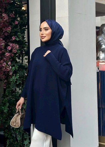 Düz triko tunik