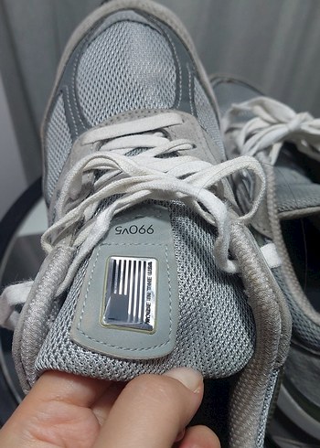 Gri Spor Ayakkabısı Unisex - Görsel 6