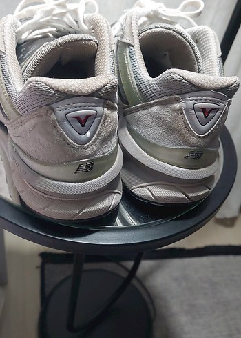 Gri Spor Ayakkabısı Unisex - Görsel 5