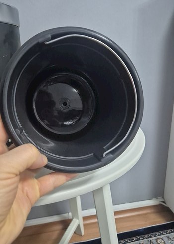 Siyah Metal Kapaklı Çöp Kovası ikea - Görsel 5