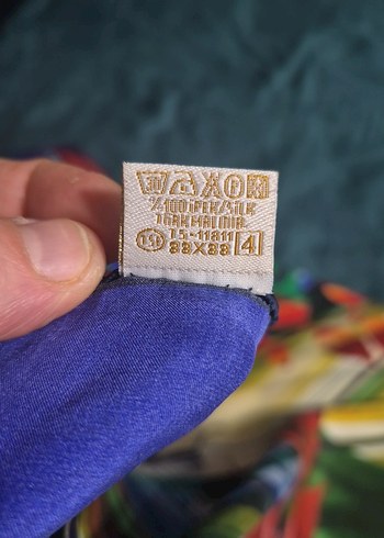 Renkli Armine marka kadın eşarp - Görsel 2