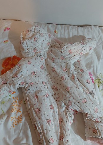 Pembe Kürklü Bebek Kız Tulumu - Görsel 9