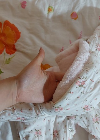 Pembe Kürklü Bebek Kız Tulumu - Görsel 10