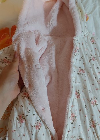 Pembe Kürklü Bebek Kız Tulumu - Görsel 8