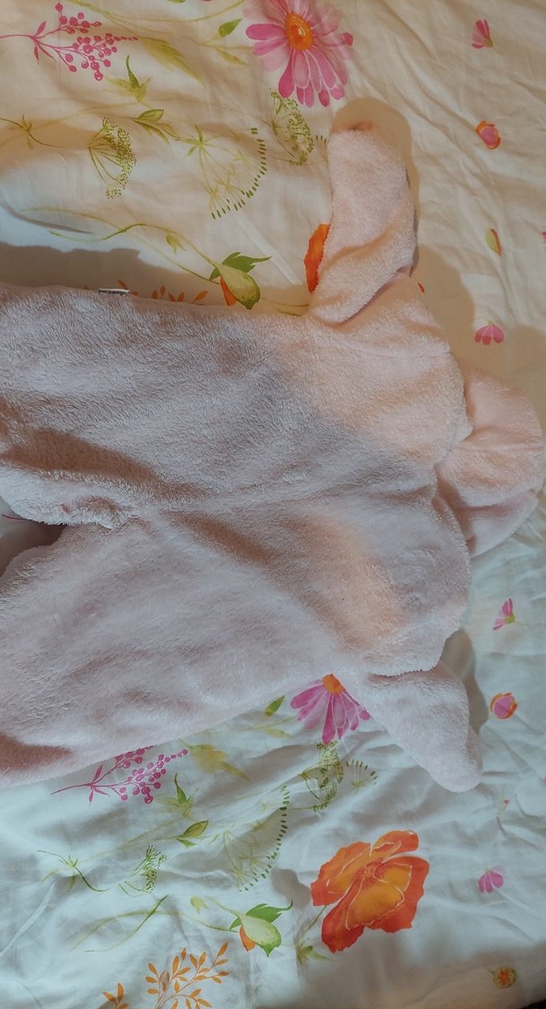 Pembe Kürklü Bebek Kız Tulumu - Görsel 5