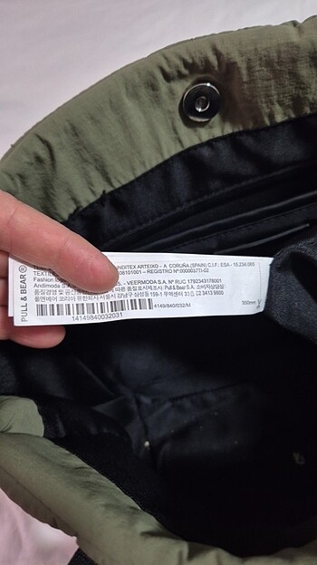  Beden haki Renk Pull bear çanta