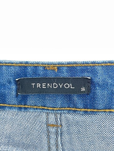 36 Beden mavi Renk Trendyol & Milla Jean / Kot %70 İndirimli.