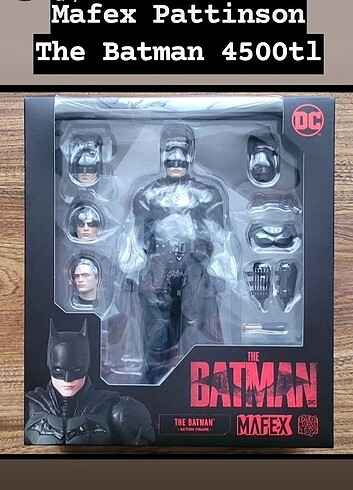 Mafex the batman pattinson ozel ilan almayin