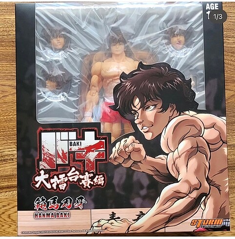 Storm collectibles baki hanma