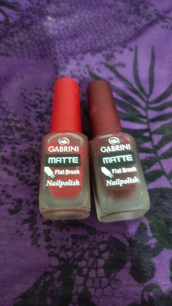 Kullanılmamış gabrini matte oje