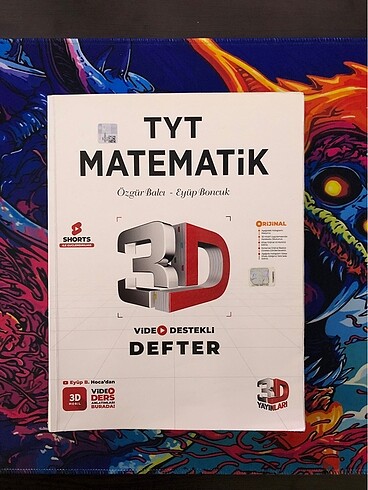3d tyt mat video destekli defter