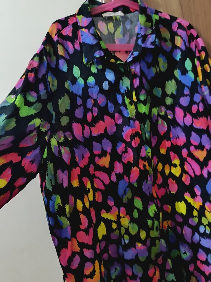 Gri Yıkamalı Kemerli Mini Denim Etek - Görsel 4