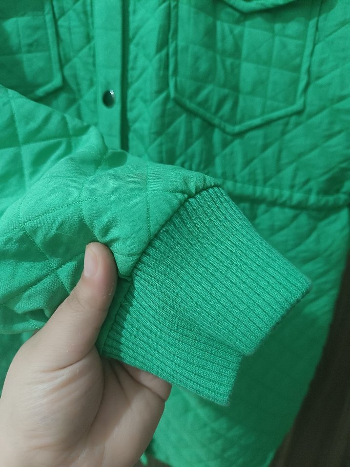 Düğmeli Yeşil Kadın Gömlek(tertemiz - Görsel 4