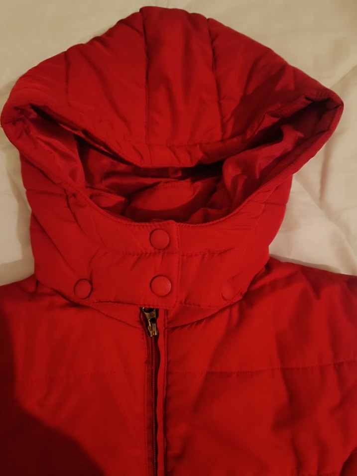 Kırmızı Fermuarlı Kadın Yelek - Görsel 5