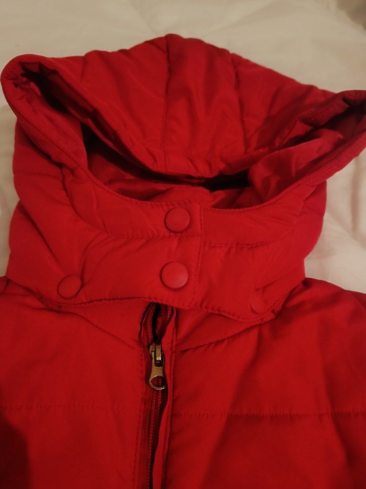 Kırmızı Fermuarlı Kadın Yelek - Görsel 3