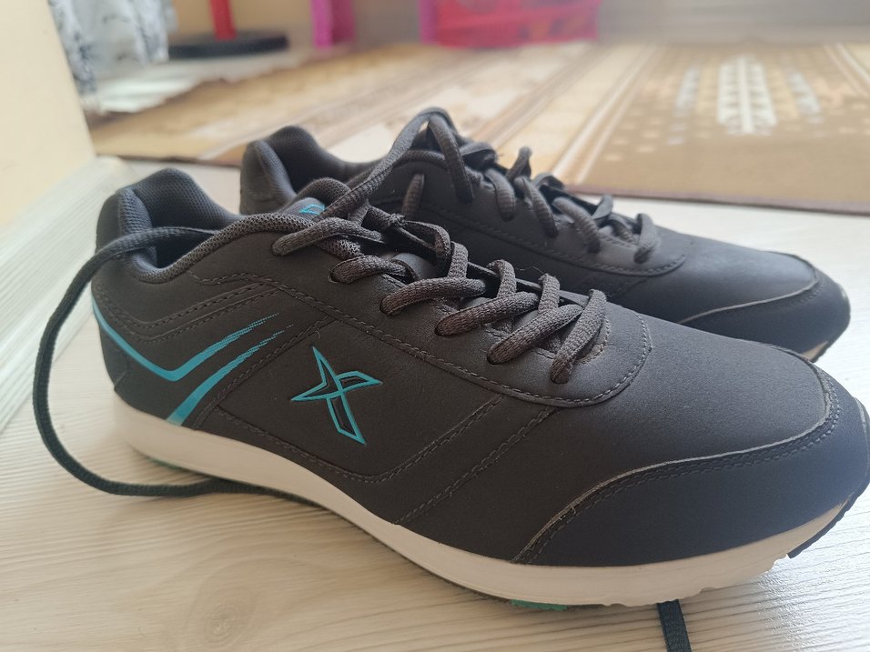 Gri Bağcıklı Erkek Spor Ayakkabı(37 numara - Görsel 2