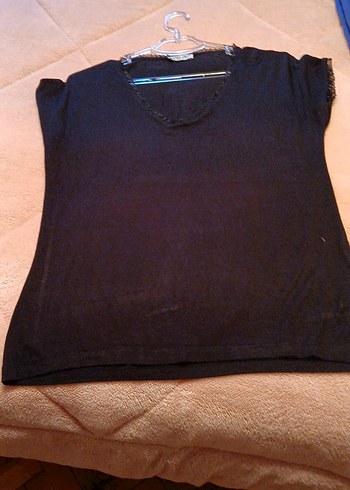 Kadın Lacivert pantolon koton 36 bd
siyah v yakalı   2li kiyafet - Görsel 2