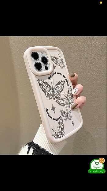 kelebek telefon kılıfı