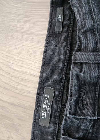 38 Beden gri Renk kot pantolon