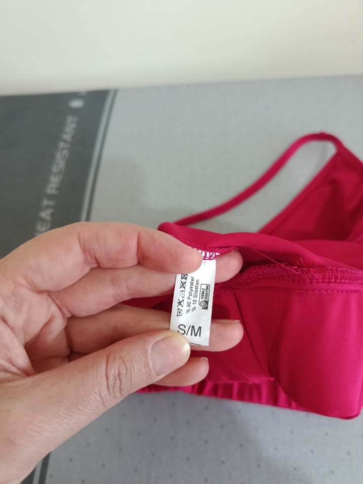 Pembe Mini Spor Sütyeni - Görsel 3