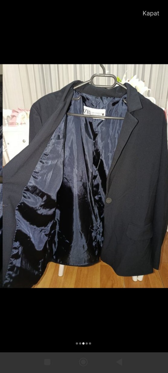 Siyah Blazer Ceket - Görsel 3
