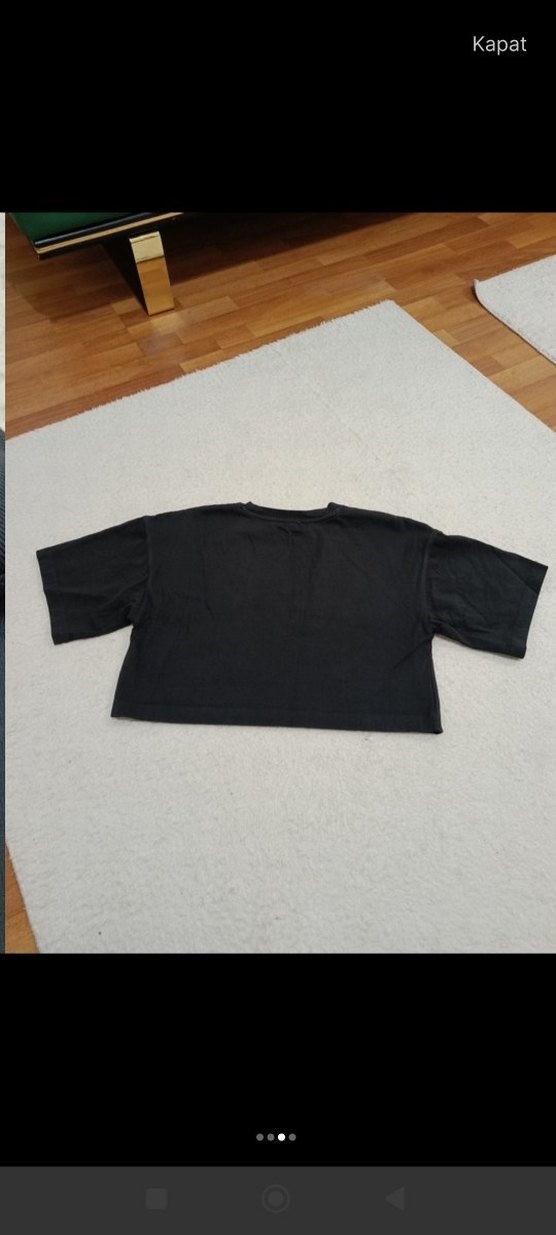 Antrasit Kısa Kollu Tişört - Görsel 3