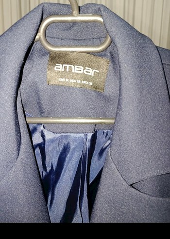 Lacivert Kadın Blazer Ceket - Görsel 2