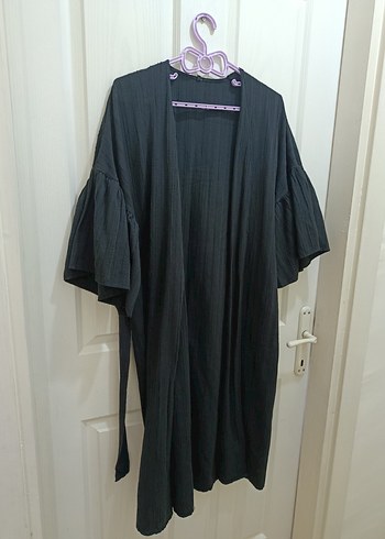 Uzun Siyah Kimono
