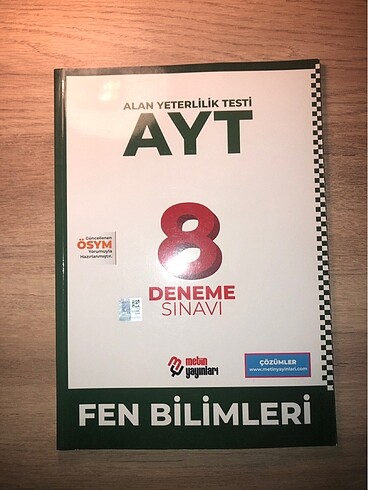 AYT FEN DENEMESİ