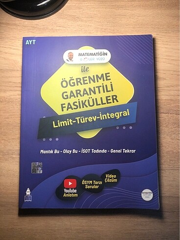 LİMİT TÜREV İNTEGRAL FASİKÜLÜ