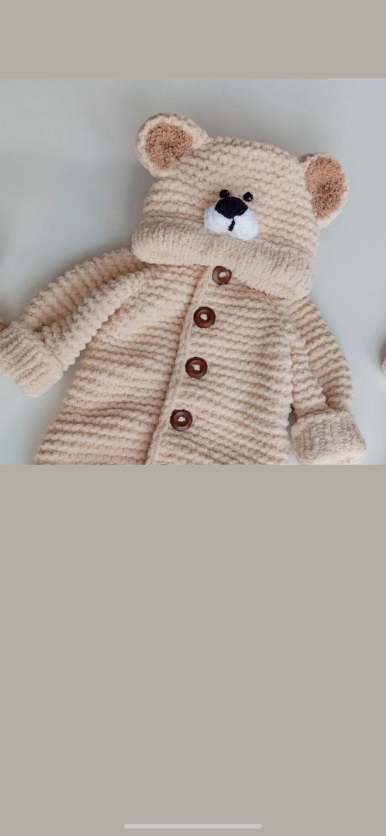 Bebek Tulumu örgü - Görsel 2