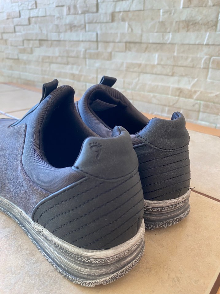 Kahverengi deri-süet kadın Günlük Ayakkabı - Görsel 2