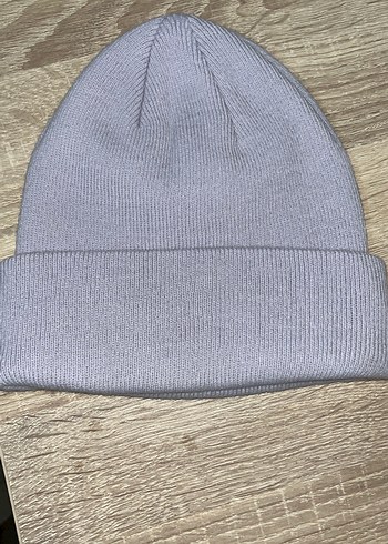 Gri Kadın Örgü Bere - Görsel 2