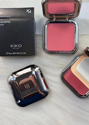 KIKO Parlak Pembe Allık 6g - Görsel 4