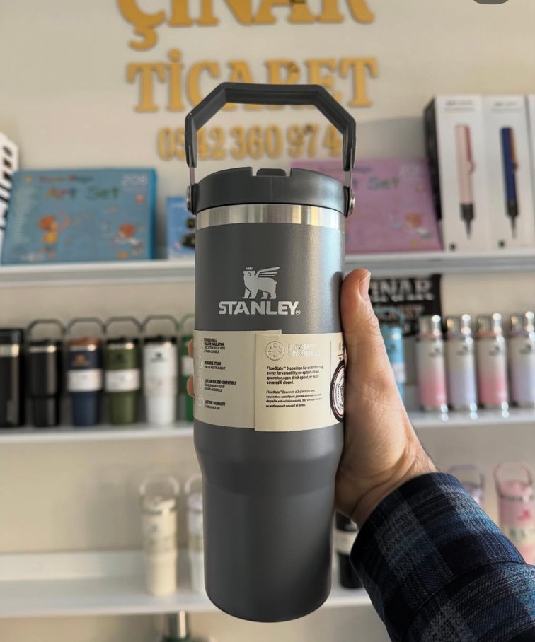 Stanley Pembe Pastel Termos Matara 587 ml - Görsel 5