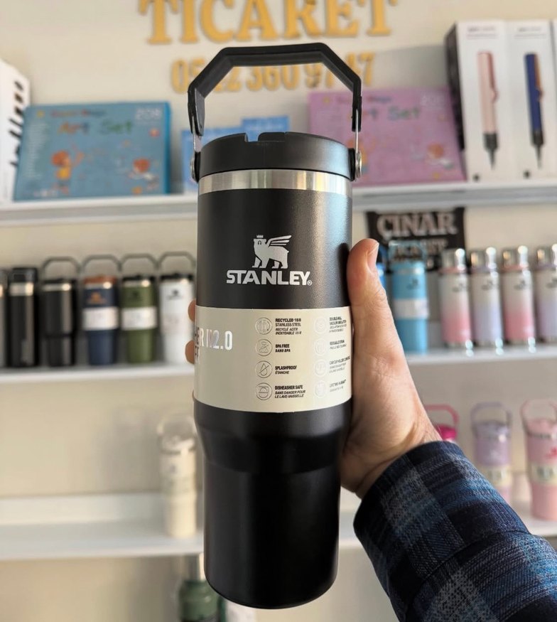 Stanley Pembe Pastel Termos Matara 587 ml - Görsel 4