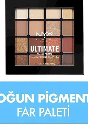 NYX Ultimate Far Paleti - Bej Tonlar
