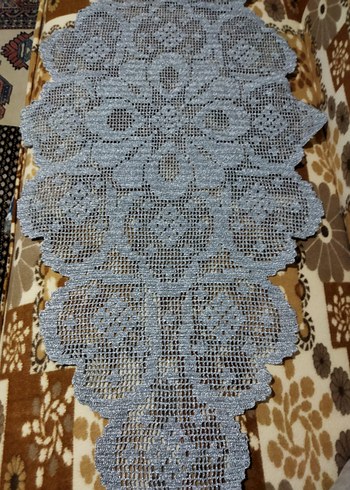 Gümüş renk simli ipten runner 50 numara ipten - Görsel 2