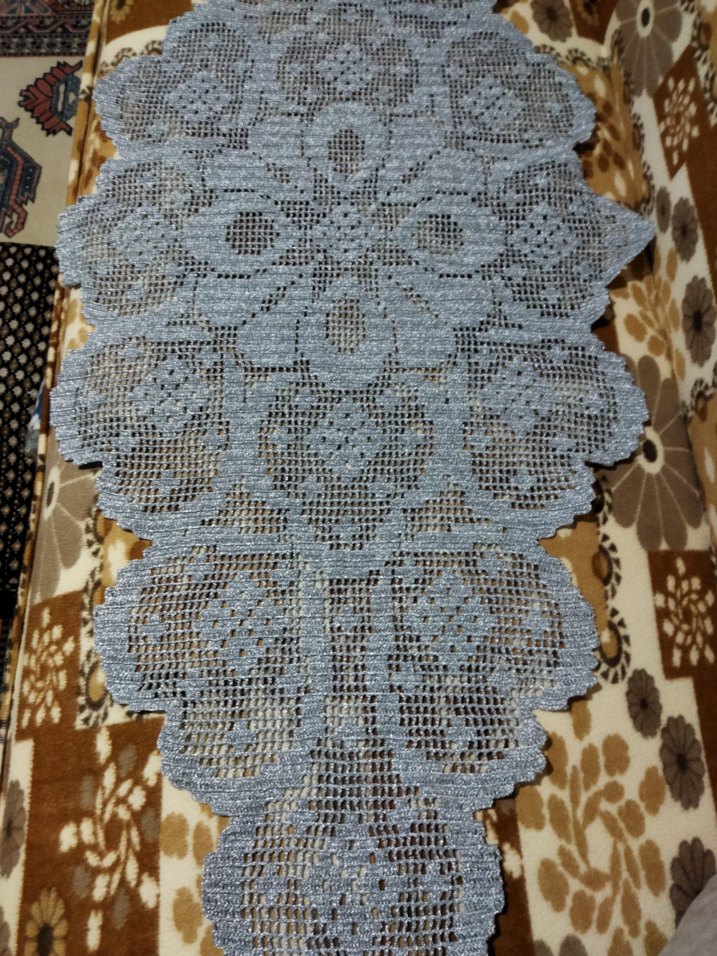 Gümüş renk simli ipten runner 50 numara ipten - Görsel 2