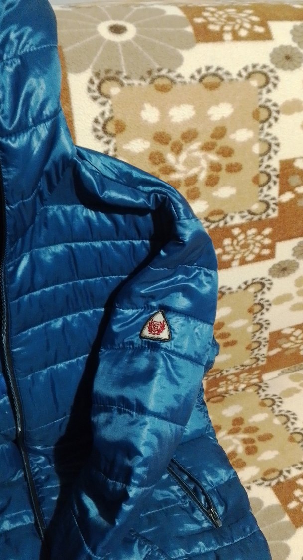 Mavi Fermuarlı Kadın Kış Yeleği - Görsel 4