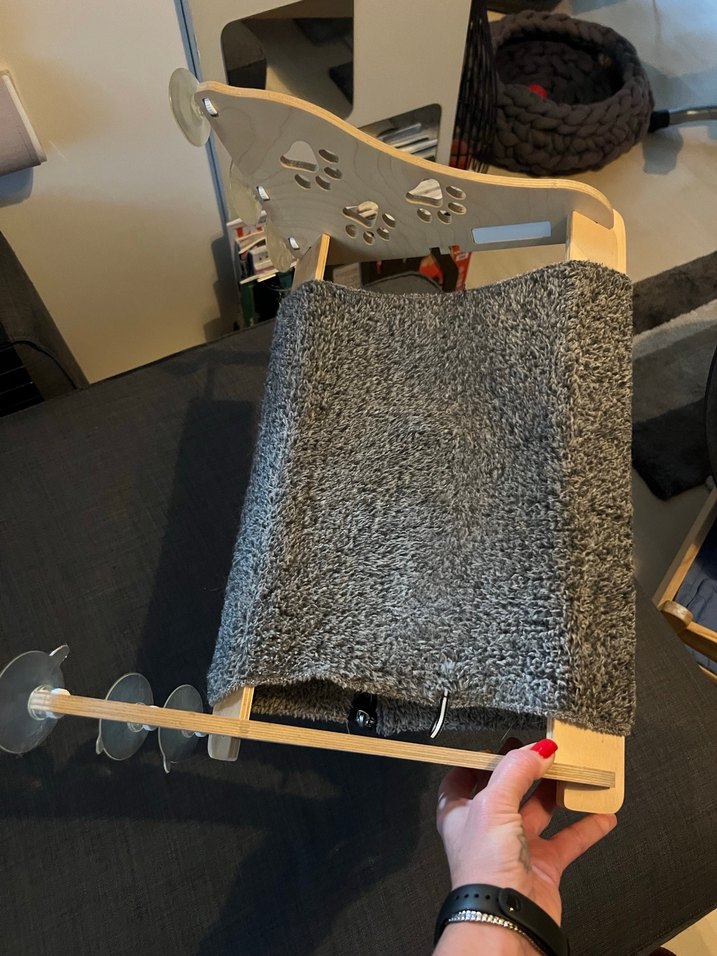 Vantuzlu Cama asılan Kedi yatağı - Görsel 3